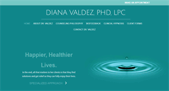 Desktop Screenshot of dianavaldez.com